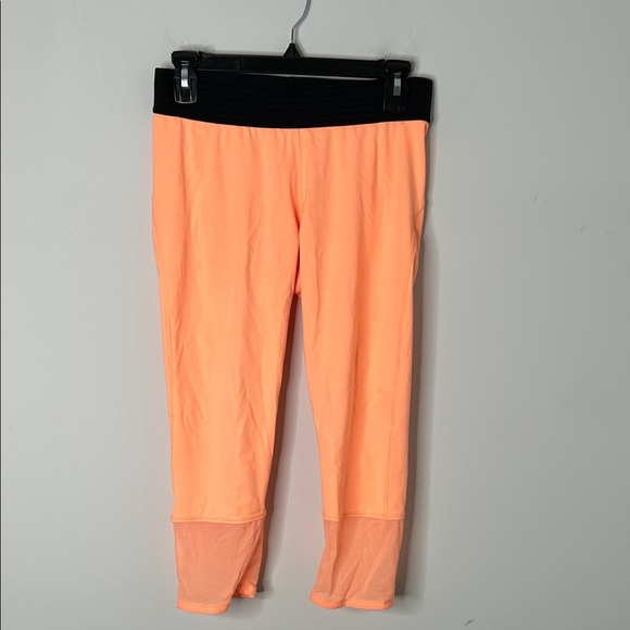 Athleta Derek Lam Peach Mesh Capri Leggings - Picture 2 of 5